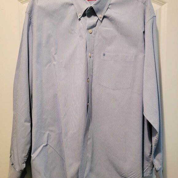 Izod Men's Dress Shirt 2XL Buttondown - Picture 1 of 8